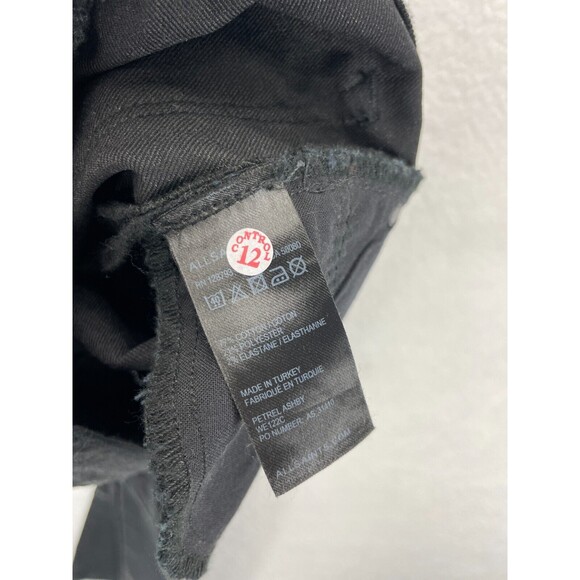 AllSaints Petrel Ashby Skinny Jeans Women’s 25 Black Coated Denim Punk Style - Picture 9 of 10